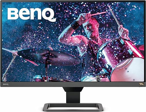 BenQ EW2780Q Monitor 27" QHD 2K IPS 2560x1440 60Hz 5ms HDRi HDR10 99% sRGB 350 nits Parlantes 5Wx2 - 2x HDMI 2.0 DisplayPort 1.4 Eye-Care TUV