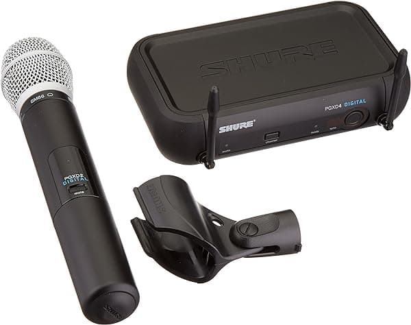 Shure PGXD24/SM86-X8 Sistema Inalámbrico Digital de Mano con Micrófono Vocal SM58