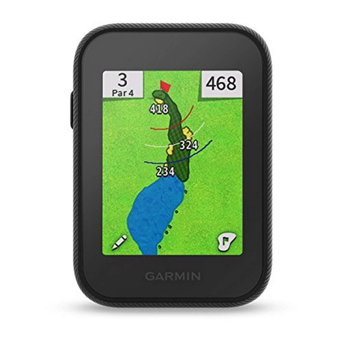 Garmin Approach G30, GPS de Golf Portátil con Pantalla Táctil a Color de 2.3 Pulgadas, Negro 010-01690-00