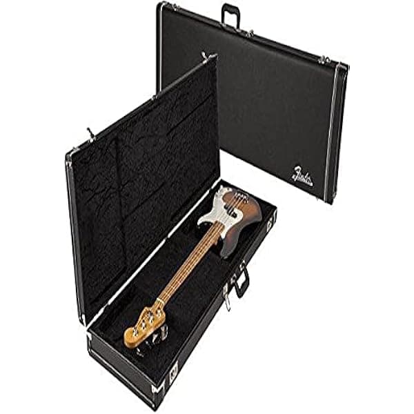 Fender Pro Series Estuche para Bajo Precision/Jazz Bass, Color Negro 996173306