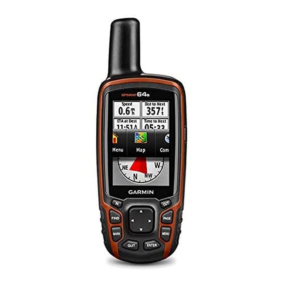 Garmin GPSMAP 64s a nivel mundial con GPS de alta sensibilidad y receptor GLONASS 010-01199-10