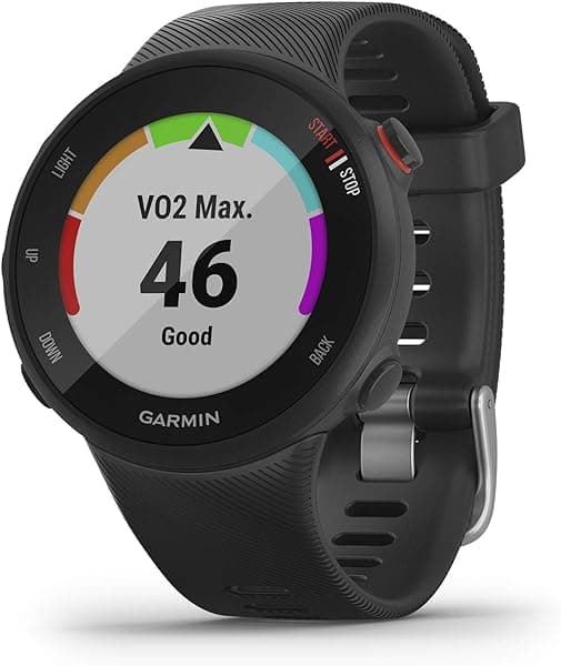 Garmin Forerunner 45S Reloj GPS para Correr con Planes de Entrenamiento Gratuitos, Negro, 39mm - 010-02156-02