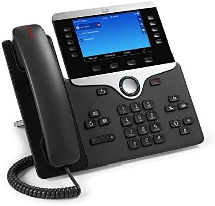Cisco IP Phone 8851 con Firmware Multiplataforma - Color Carbón (CP-8851-3PCC-K9)