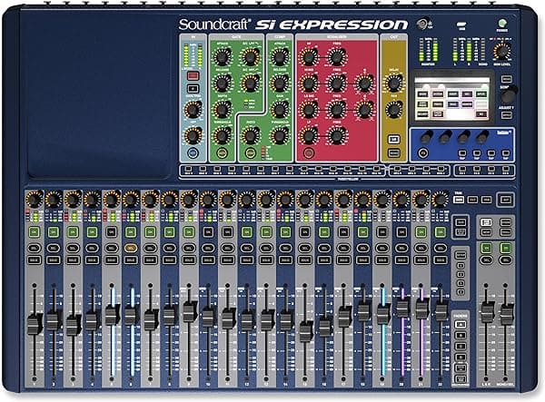 Soundcraft Si Expression 2 Consola de Mezcla de Audio en Vivo Digital de 24 Canales