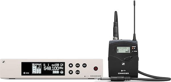 Sennheiser EW 100 G4-Ci1 Sistema Inalámbrico para Guitarra - A1: 470 a 516 MHz EW 100 G4-CI1-B