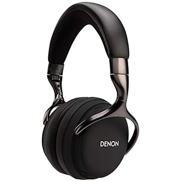Denon AH-D1200 Auriculares Over-Ear Premium con Control Remoto en Cable y Micrófono (Negro) AH-D1200BKEM