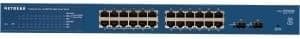 Netgear ProSafe gs724tv4 Ethernet Switch - 24 puertos - Manejable - 24 x RJ-45 - 2 x Ranuras de Expansión - 10/100/1000Base-T - Rack-mountable, Desktop - gs724t-400nas TG8243
