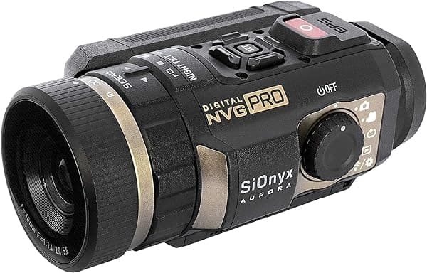 SiOnyx Aurora PRO Color Digital Night Vision Camera & Kits - Aurora PRO, WiFi, Compass & GPS, MicroSD Card, Waterproof Protective Case, & More