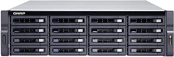 Qnap TS-1677XU-RP-2700-16G-US QNAP 3U 16-Bay Rackmount NAS/ISCSI IP-SAN