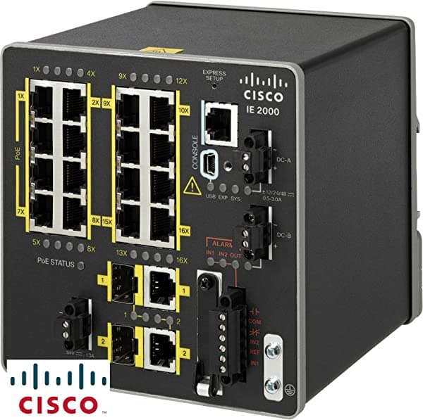 Cisco ie-2000 - 16tc-g-l 20-port Industrial Ethernet