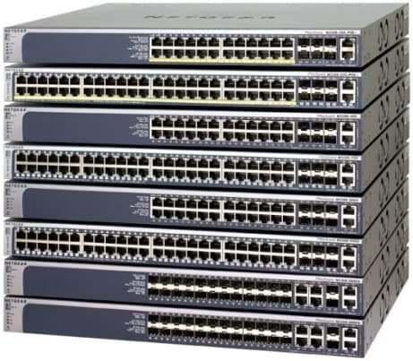 Netgear 24 puertos Gigabit fibra, paquete de software GSM7328FS-200NES de la capa 3