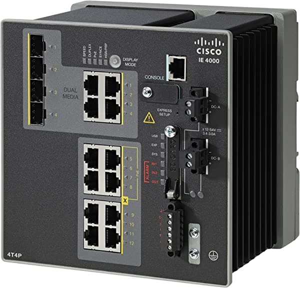 Cisco IE-4000-4T4P4G-E Layer 3 Switch