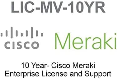 Cisco Meraki Security Camera 10 años de licencia para la serie MV