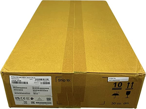 Aruba 6100 48G 4SFP+ Switch - JL676A#Acc UK Localización/Cable