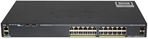 Original Licencia Cis co WS-C2960X-24TS-LL 24-Port Full Gigabit 2 Layer Switch