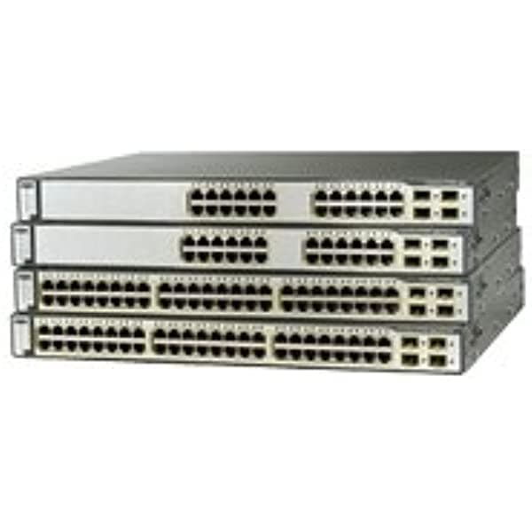 Cisco WS-C3750G-24TS-E1U Catalyst 3750G-24TS - Conmutador de 24 puertos