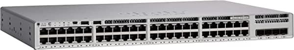 Cisco Catalyst 9200 C9200L-48P-4G - Switch de capa 3 - 48 x red Gigabit Ethernet, 4 x Gigabit Ethernet Uplink - administrable - par trenzado, fibra óptica - modular - compatible con capa 3 C9200L-48P-4G-E