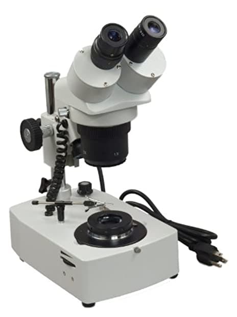 Omax 10 x -20 x -30 x -60 x Binocular Microscopio Darkfield Gem estéreo y Joya