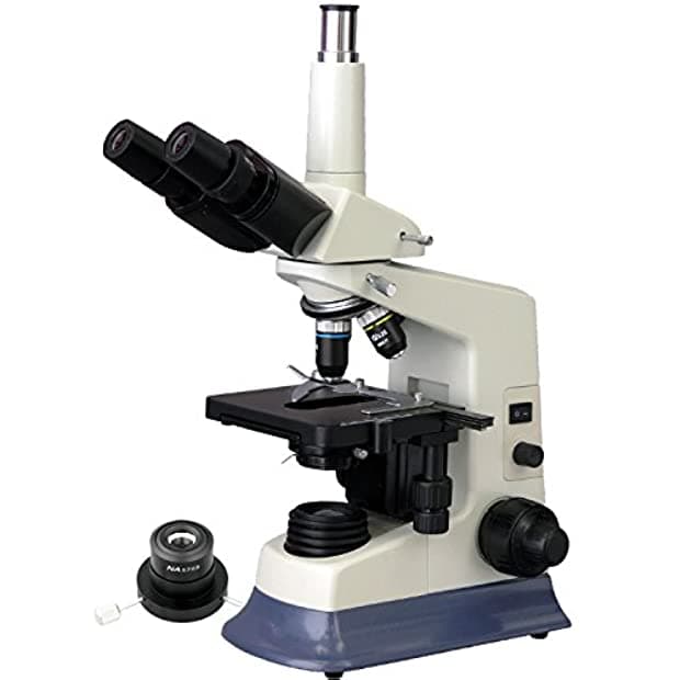 AmScope 40X-1600X Profesional Darkfield Brightfield Biological Microscope T590A-DK
