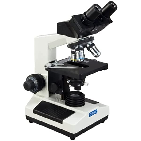 OMAX microscopio compuesto binocular biológico de contraste de fase 40X-1000X con cámara USB de 5.0 MP M827-PHD-C50