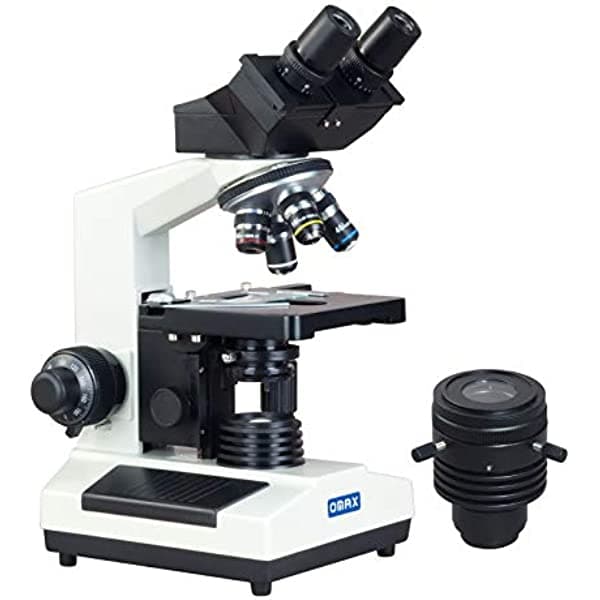 Omax Microscopio Compuesto 40 X -1600 X Binocular Biológica con Kohler iluminación M827T-A195K
