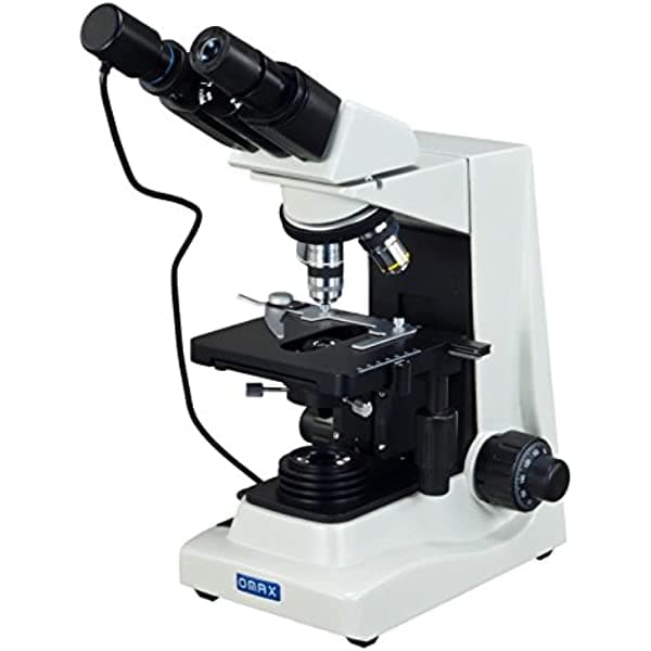 Omax Digital 40 x -1600 X Binocular Microscopio de aceite Darkfield Siedentopf M824-A191BOIL-C02