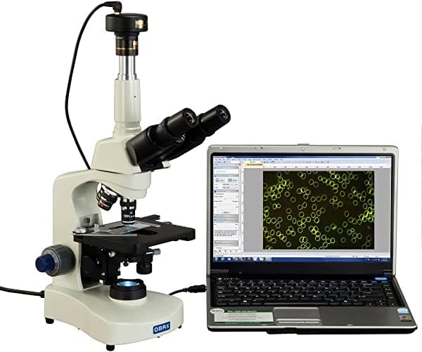 Omax 40 x -2000 X trinocular Compuesto Siedentopf LED Microscopio + dry Darkfield Condensador + 3MP cámara M8311-A191-C30U