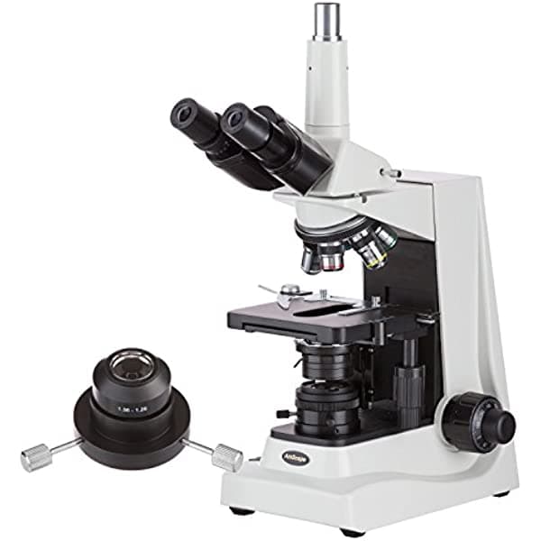 AmScope t680b-dko 40 x -2000 x profesional avanzada biológico investigación Kohler Darkfield compuesto microscopio