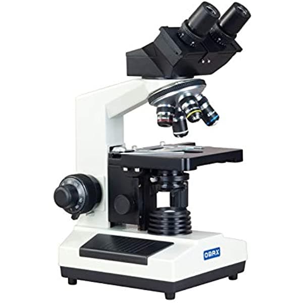 Omax 40 x -1000 x investigación compuesto Microscopio Binocular con luz halógena M827