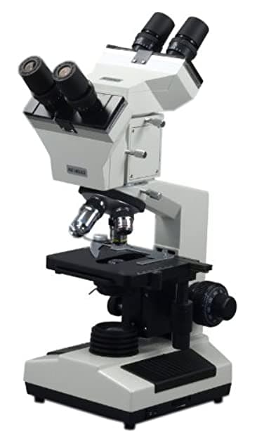 Omax 40 x -1000 x Doble Cabeza Binocular Microscopio Compuesto