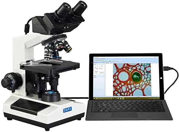 Omax 40 x -2500 X integrado 3.0 MP USB cámara digital LED Microscopio Binocular Compuesto MD827Z30L