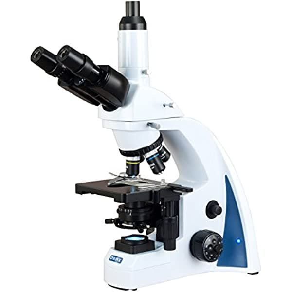 Omax Plan de 40 x -2000 X Infinito trinocular Siedentopf biológica microscopio compuesto LED Lab M8333S