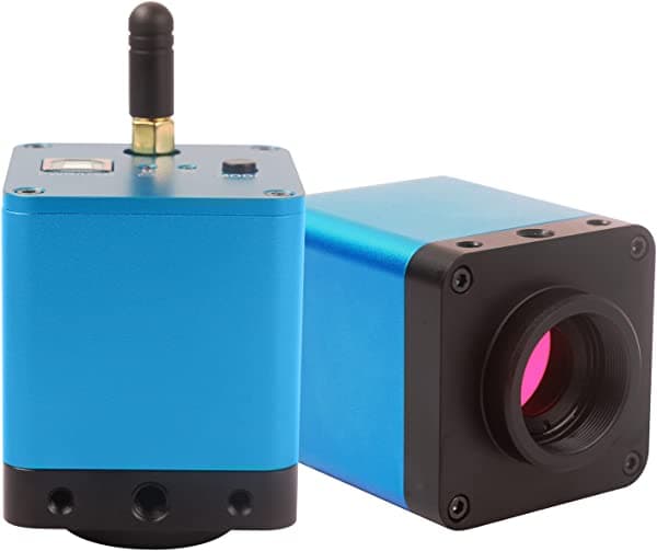 AmScope mu100-wu 720P WiFi + USB Cámara Digital para microscopios