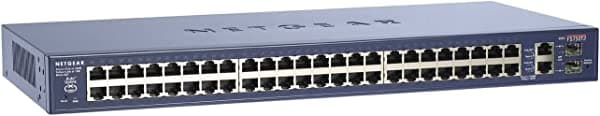 NETGEAR ProSafe FS750T2 48 puertos 10/100Base-TX Interruptor inteligente con 2 puertos Gigabit FS750T2NA