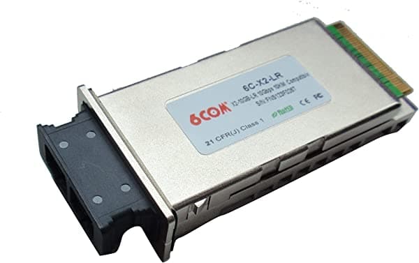 6COM 10G 1310nm 6.2 mi X2 transceptor SFP compatible HP J8437A 6C- X2- LR