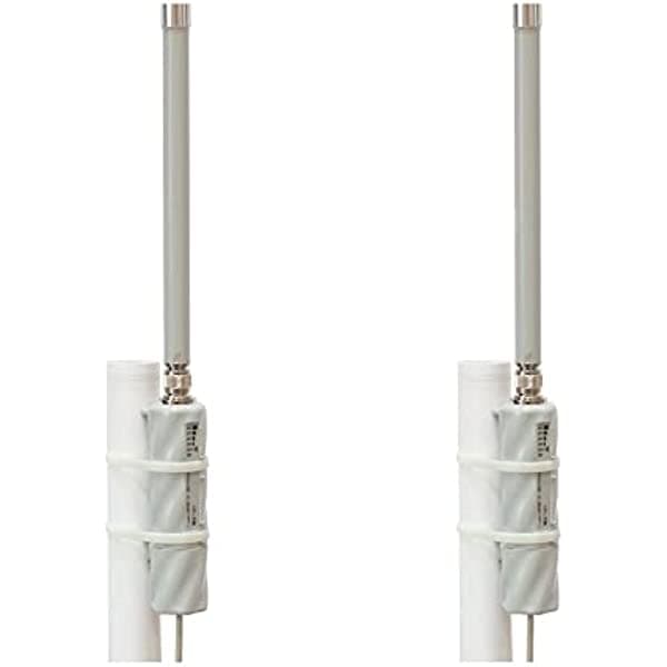 Mikrotik GrooveA 52 ac 2 Unidades CPE Exterior 802.11ac Listo para instalar GrooveGA52X2PRECON