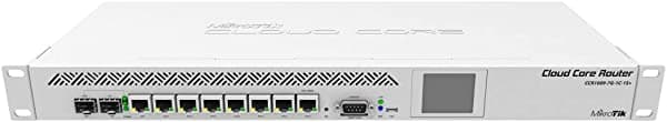 Mikrotik CCR1009-7G-1C-1S+ Ethernet Color blanco router con cable