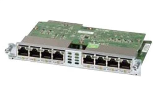Cisco EHWIC-D-8ESG 8 Puerto 10/100/1000 Tarjeta de interfaz WAN de alta velocidad mejorada