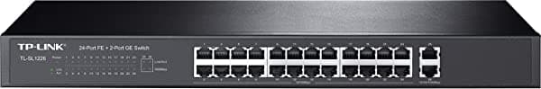 TP-LINK 24-port Switch Gigabit Ethernet Rack-mountable TL-SL1226
