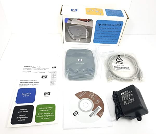 Servidor de impresión HP J7942A Jetdirect en3700 Fast Ethernet (USB 2.0) J7942A#ABA