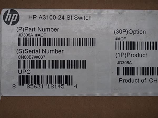HP jg223 a ProCurve Switch 3100 - 24 port V2 Si Red