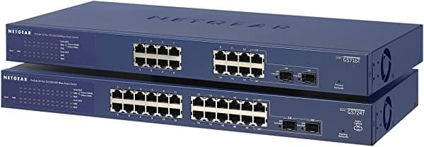 Netgear ProSafe gs716t-200 16 puertos Gigabit Smart Switch GS716T-200NAS