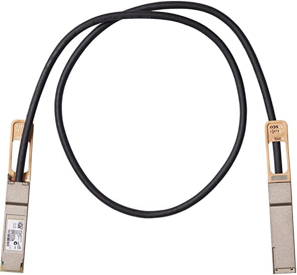 Cisco 100GBASE-CR4 QSFP Cable de cobre pasivo, 3.3 ft QSFP-100G-CU1M=
