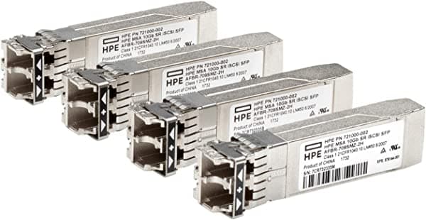 HP MSA - Transceptor iSCSI SFP+ de 10 Gb de corto alcance (C8R25B)