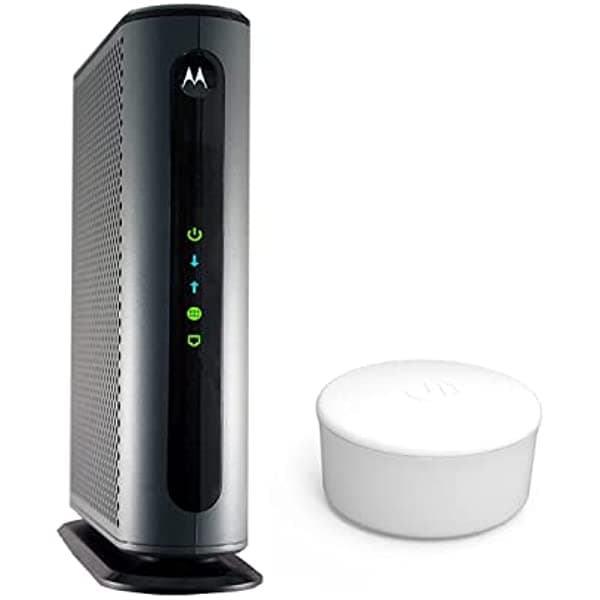 Motorola MH7601 avanzado WiFi 6 router + MB8600 Gigabit DOCSIS 3.1 cable módem - paquete