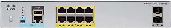 Catalizador 2960-CX de Cisco WS-C2960CX-8TC-L de 8 puertos base de LAN de datos (6779D63)
