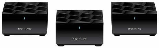 Netgear Nighthawk AX3000 WiFi 6 Sistema de malla con seguridad avanzada de Internet de un año incluida MK73S-100NAS