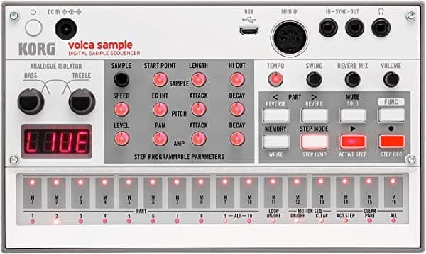 Korg Volca Sample 2 - Secuenciador de muestra digital