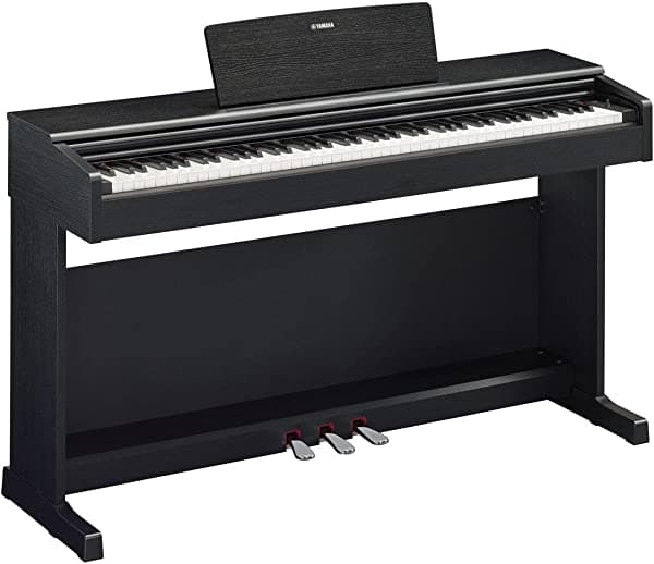 Yamaha Ydp145B Serie Arius - Piano De Consola Digital Con Banco Negro
