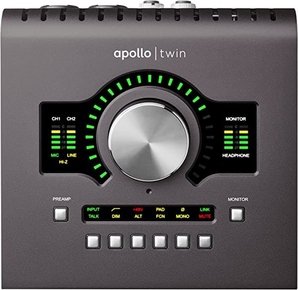 Universal Audio Apollo Twin MkII con procesamiento Duo (reacondicionado) APLTWDII-cr